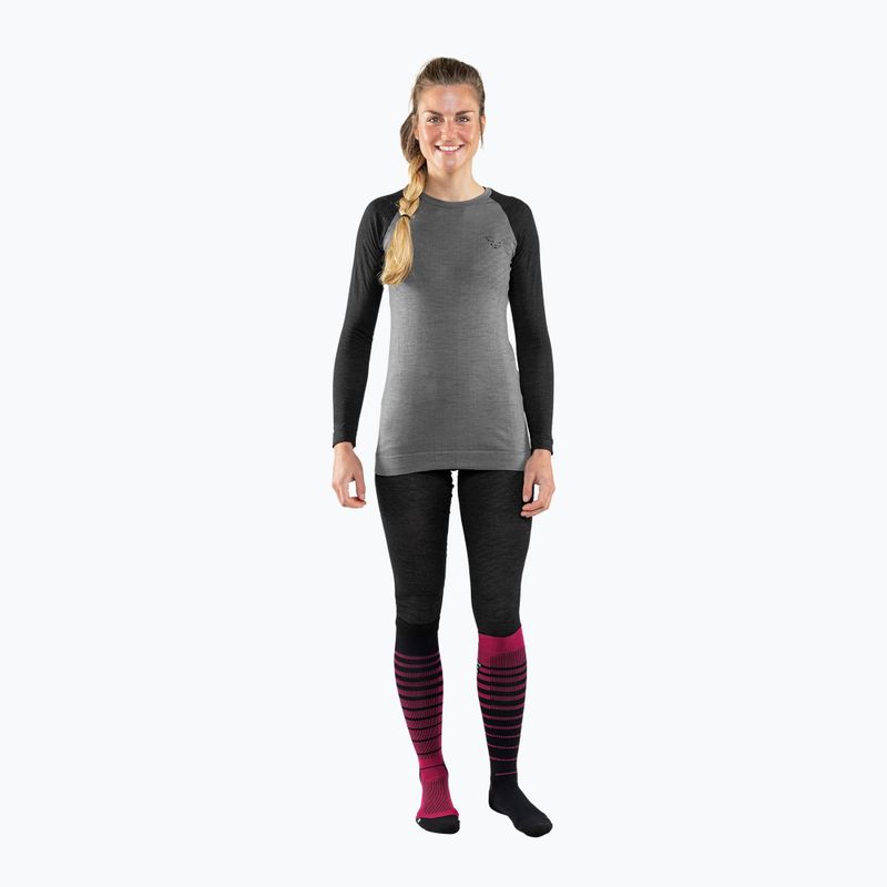 Dámska termoaktívna mikina DYNAFIT Tour Light Merino black out 2