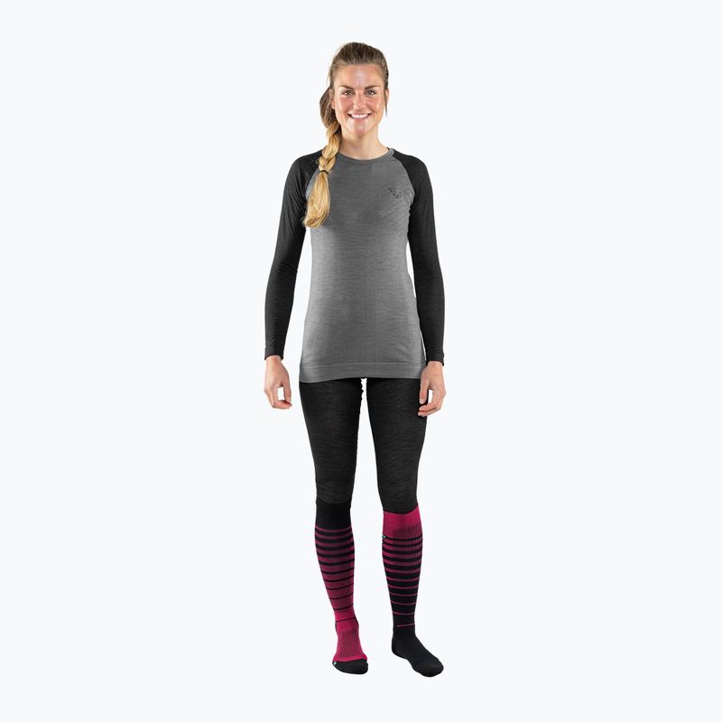 Dámske termo nohavice DYNAFIT Tour Light Merino 3/4 black out 2