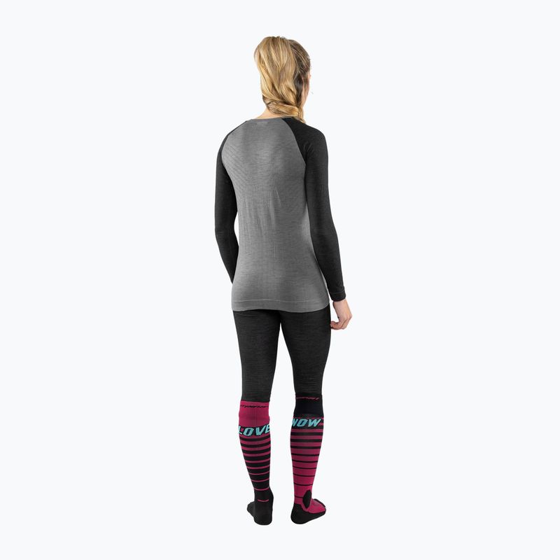 Dámske termo nohavice DYNAFIT Tour Light Merino 3/4 black out 3