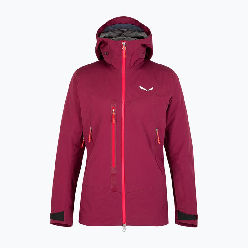 Salewa dámska bunda do dažďa Sella Responsive bordová 00-0000027879 7