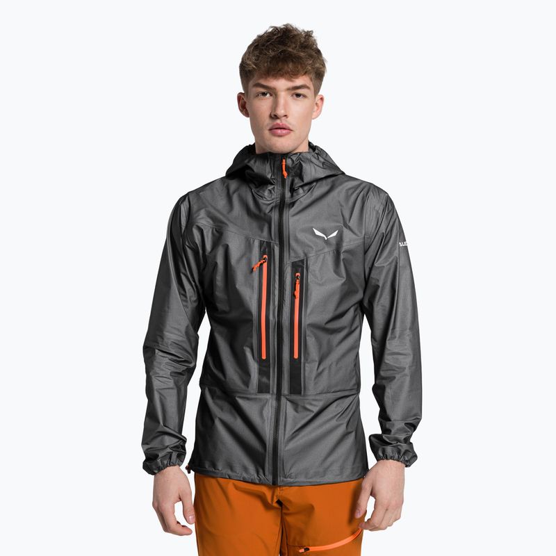 Salewa pánska bunda do dažďa Lagorai GTX Active šedá 00-0000027900