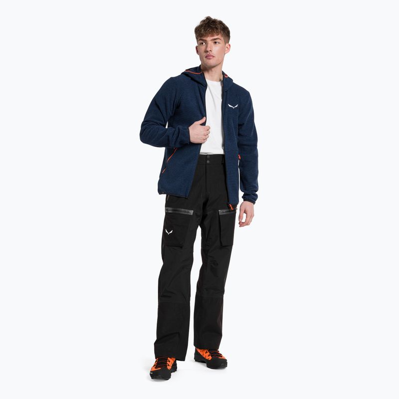 Pánska fleecová mikina Salewa Nuvolo PL navy blue 00-0000027922 2