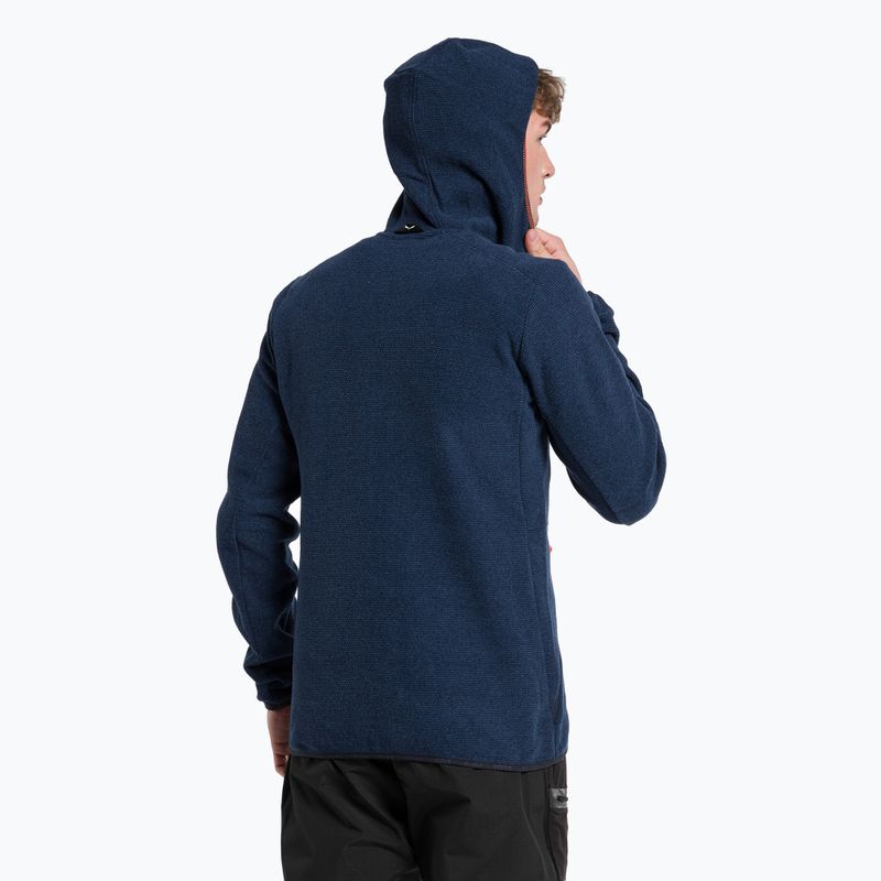 Pánska fleecová mikina Salewa Nuvolo PL navy blue 00-0000027922 3