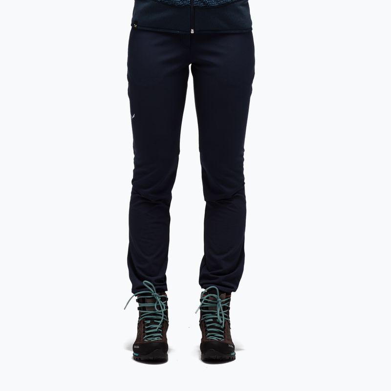 Dámske softshellové nohavice Salewa Dolomia black 00-0000027936