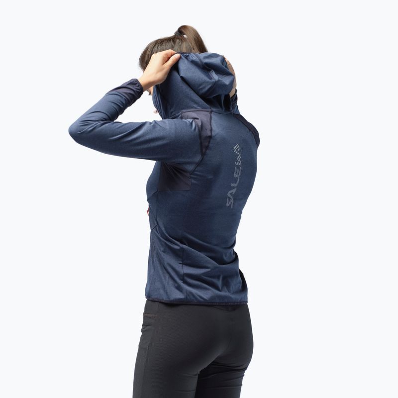 Salewa dámska fleecová mikina Agner Hybrid PL/DST FZ Hoody navy blue 00-0000027372 6