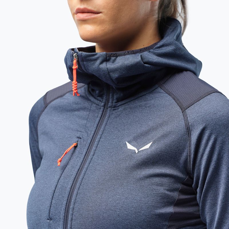 Salewa dámska fleecová mikina Agner Hybrid PL/DST FZ Hoody navy blue 00-0000027372 7