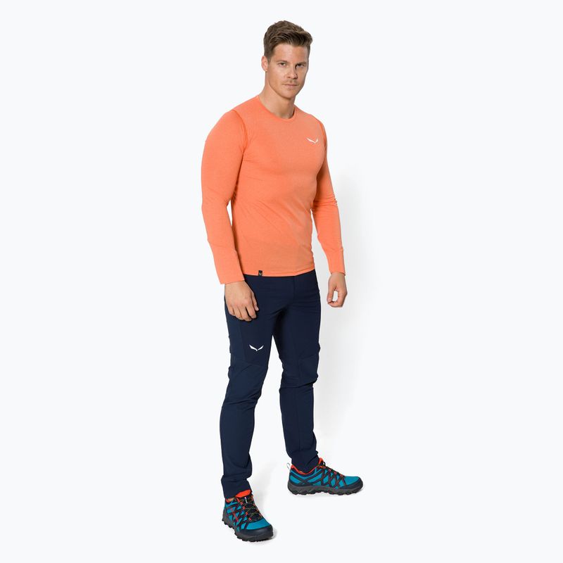 Salewa Pedroc 2 Dry pánske trekingové tričko oranžové 00-0000027723 2