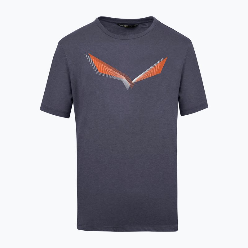 Pánske trekingové tričko Salewa Lines Graphic Dry navy blue 00-0000028065 4