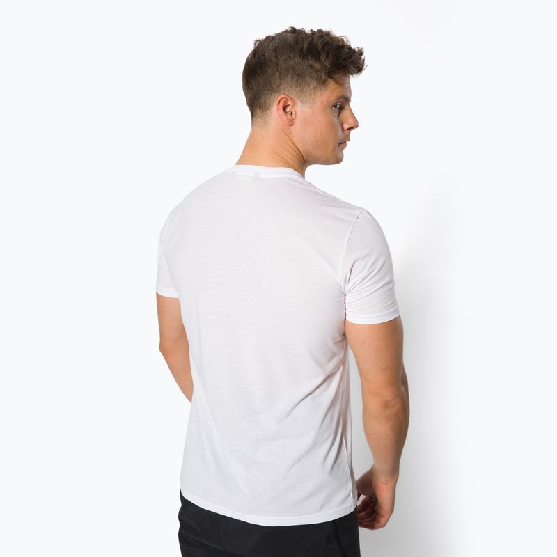 Pánske trekingové tričko Salewa Lines Graphic Dry white 00-0000028065 3