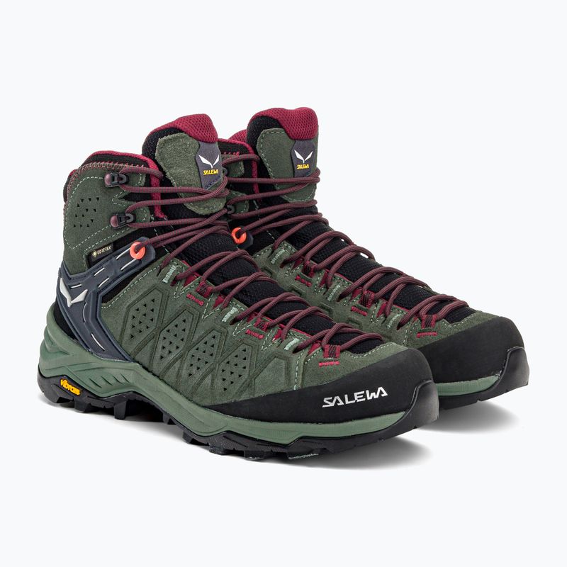 Dámske trekové topánky Salewa Alp Trainer 2 Mid GTX green 00-0000061383 3