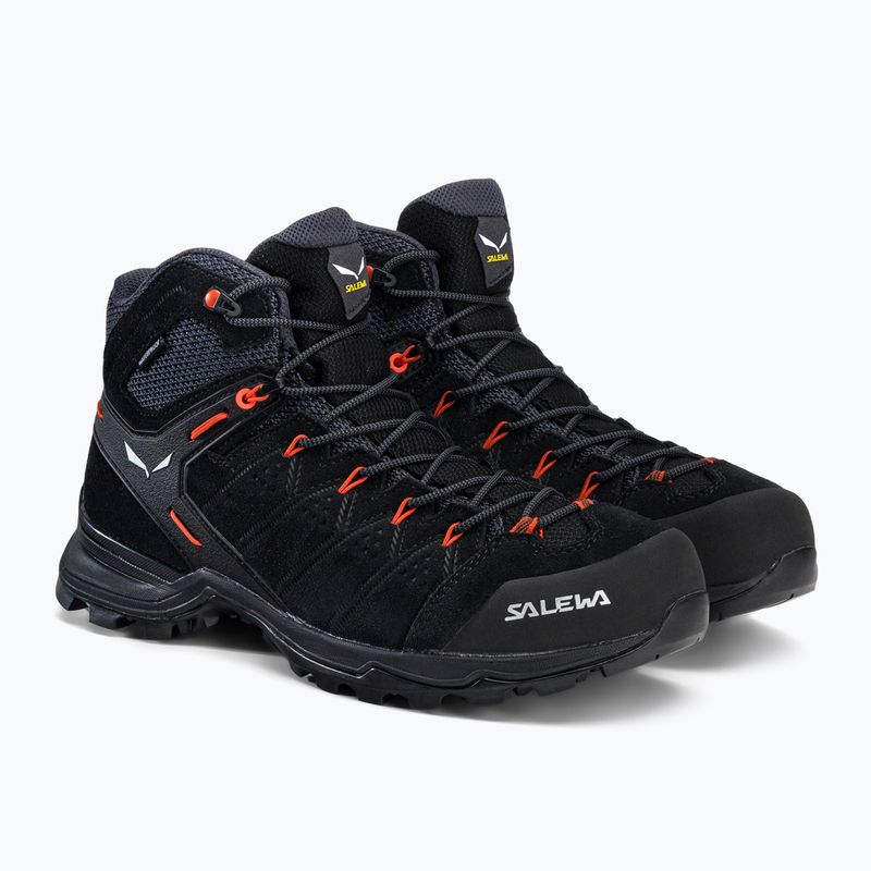 Salewa pánske trekové topánky Alp Mate Mid WP black 00-0000061384 5