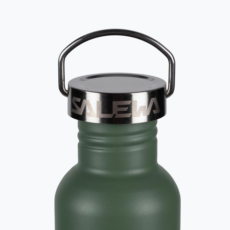 Salewa Aurino BTL oceľová fľaša 750 ml tmavozelená 00-0000000514 3