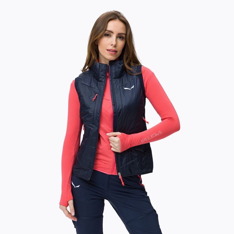 Salewa Ortles Hybrid TWR dámska vesta námornícka modrá 00-0000027190