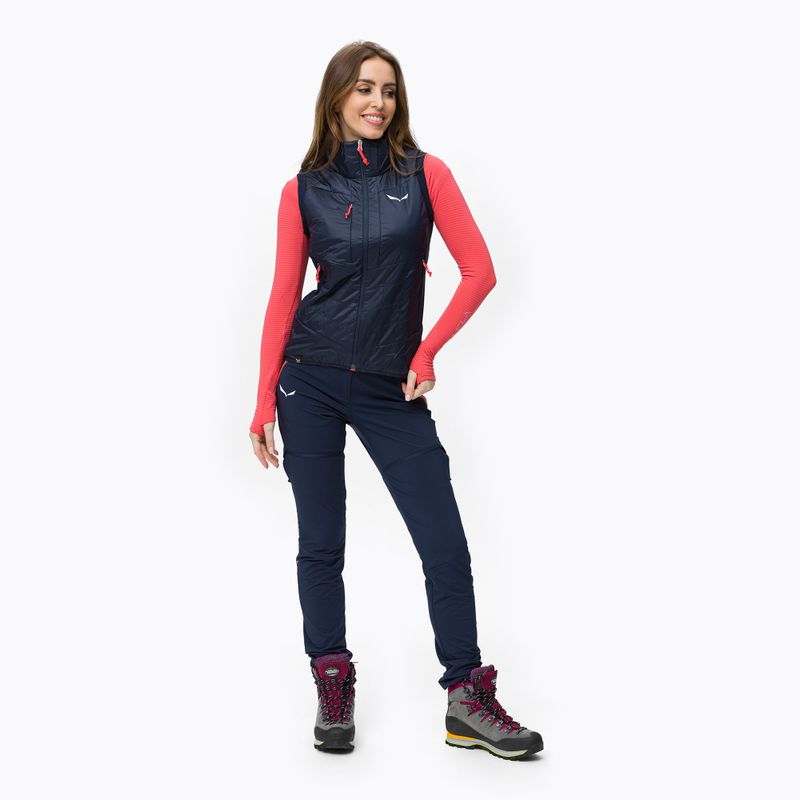 Salewa Ortles Hybrid TWR dámska vesta námornícka modrá 00-0000027190 2