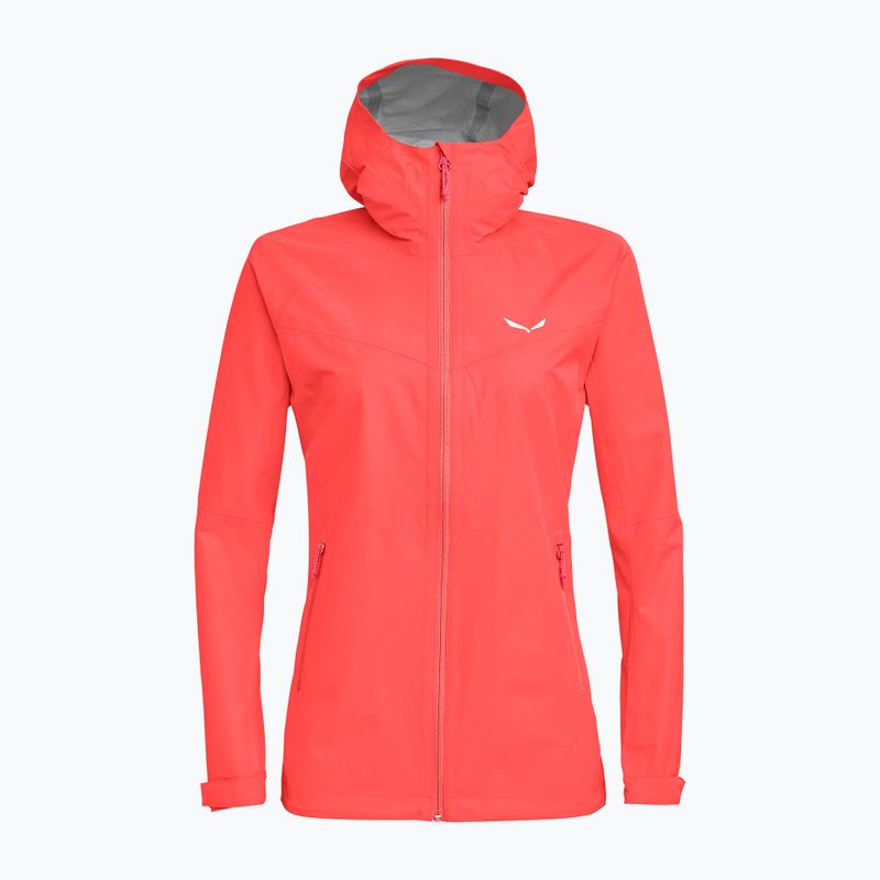 Salewa dámska bunda do dažďa Puez Aqua 3 PTX pink 00-0000024546