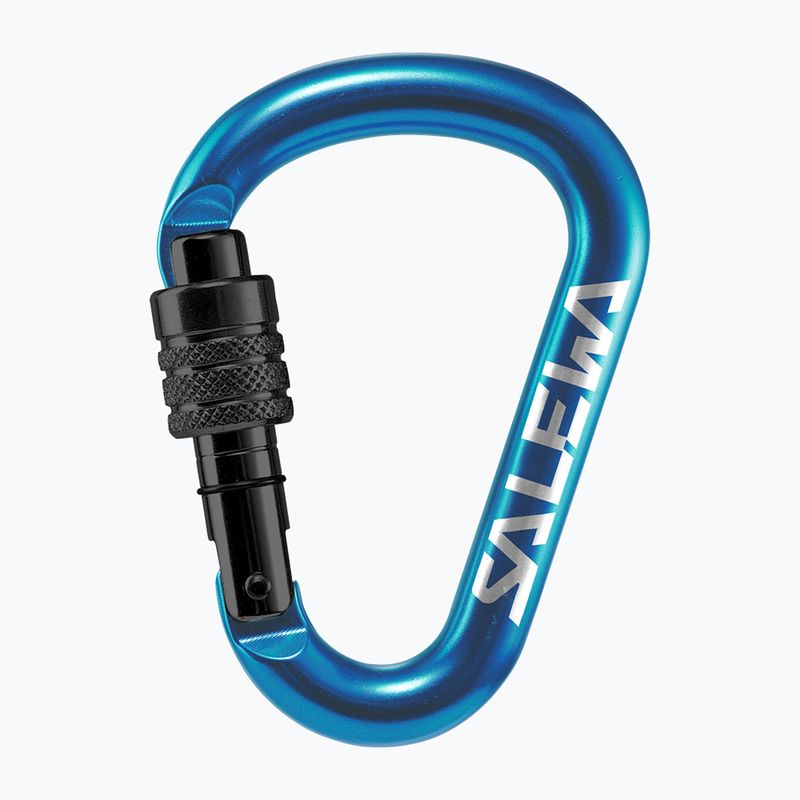 Horolezecká karabína Salewa HMS Screw G2 blue