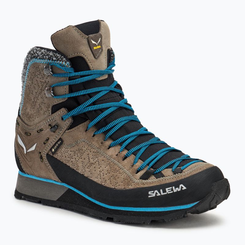 Dámske trekové topánky Salewa MTN Trainer 2 Winter GTX bungee cord/ delphinium