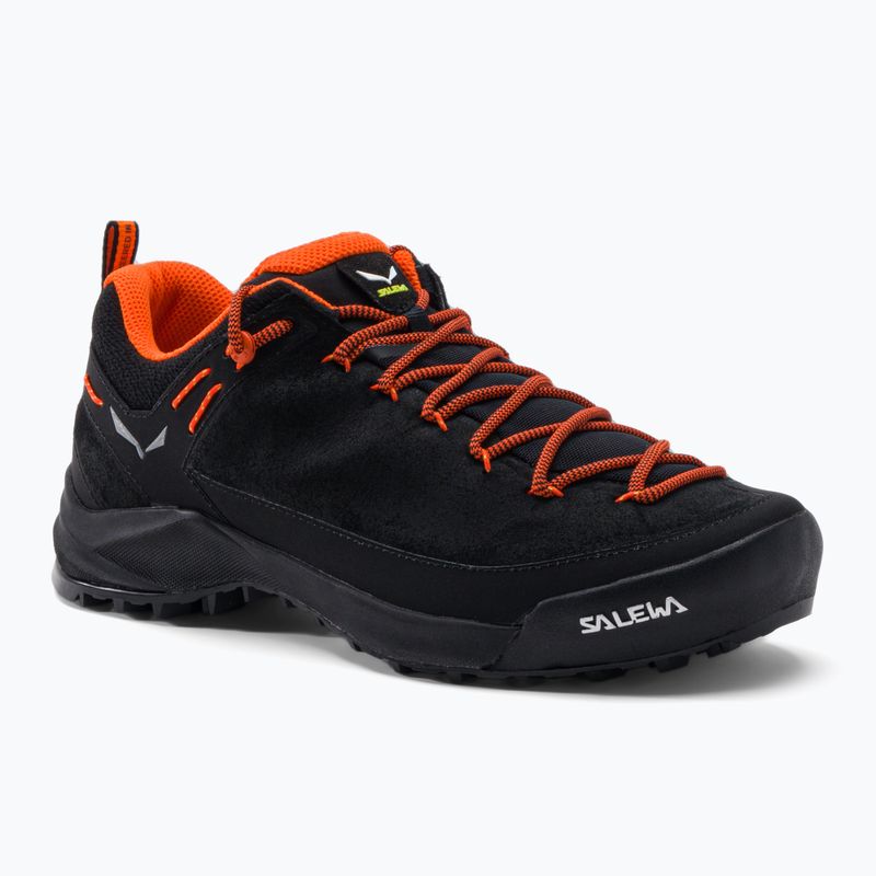 Salewa Wildfire Leather pánske turistické topánky black 00-0000061395