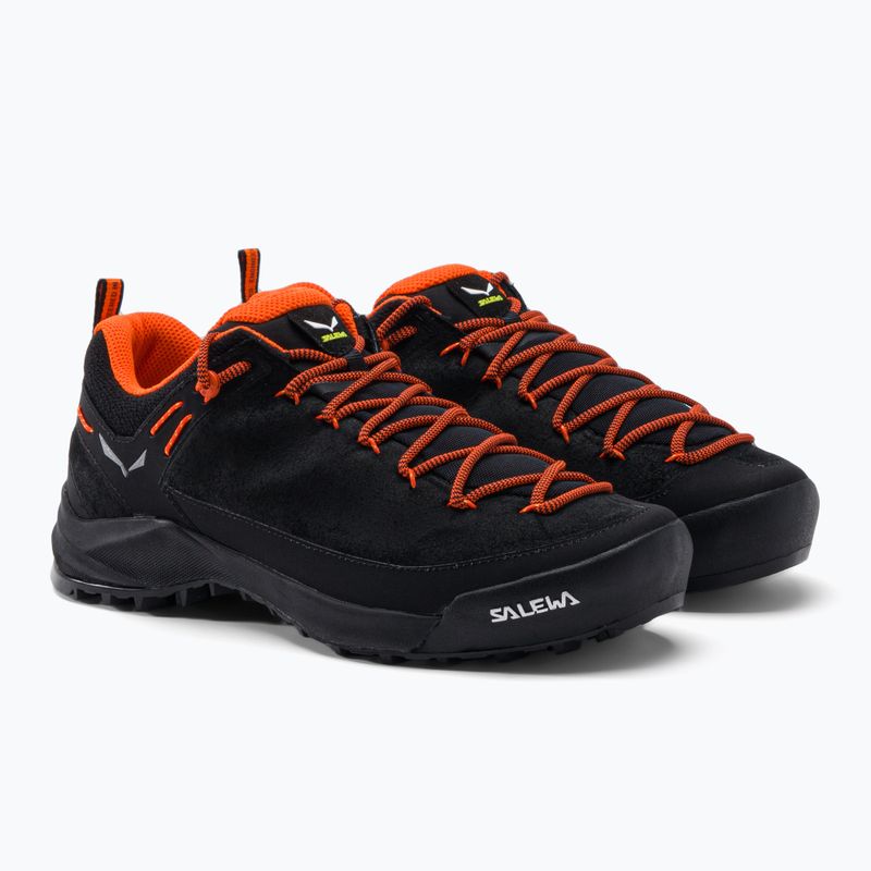 Salewa Wildfire Leather pánske turistické topánky black 00-0000061395 5