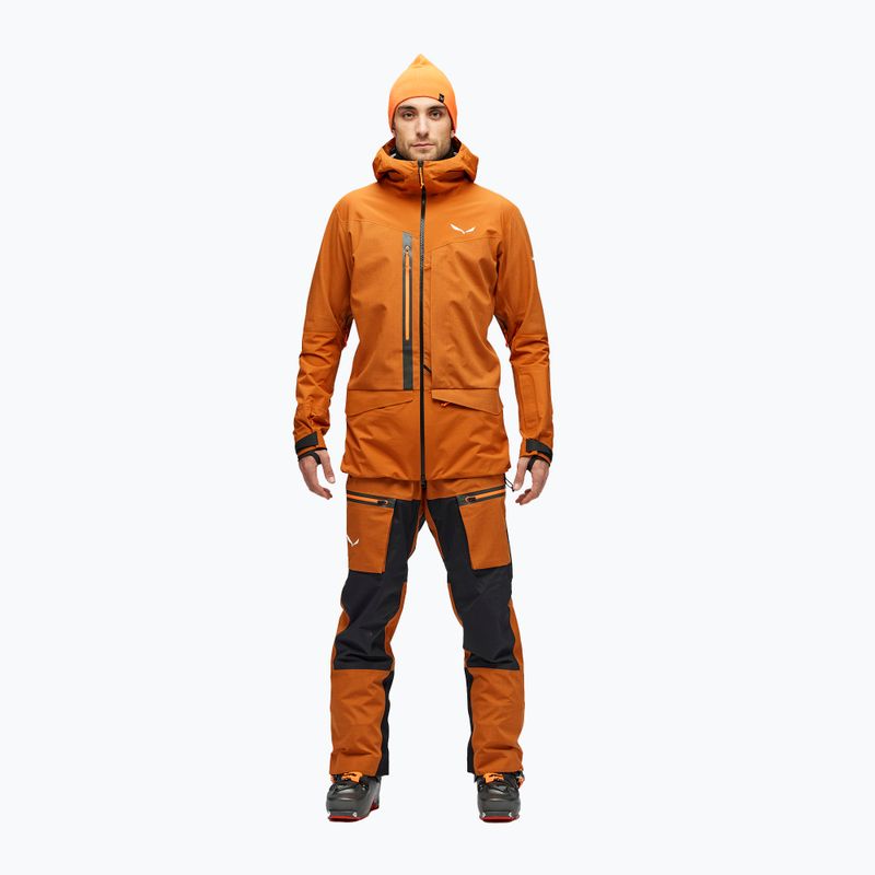 Salewa pánska lyžiarska bunda Sella 3L Ptxr oranžová 00-0000028186