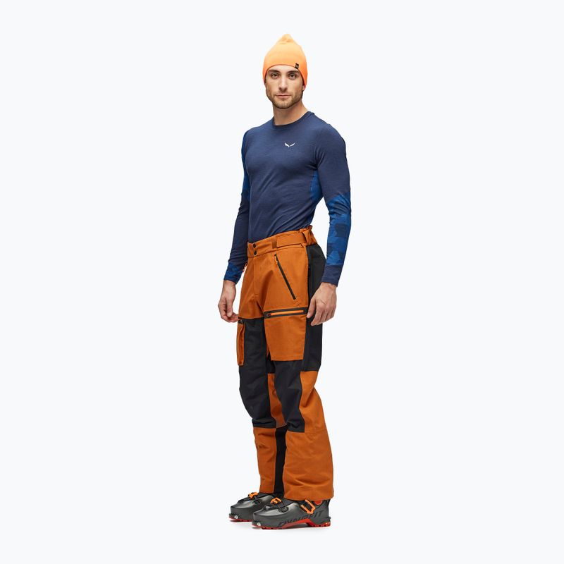Salewa pánske membránové nohavice Sella 3L Ptxr orange 00-0000028193 4