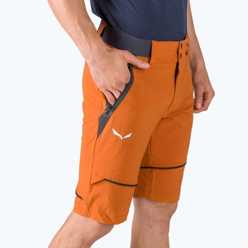Pánske softshellové nohavice Salewa Pedroc DST orange 00-0000026957 5