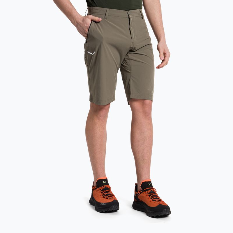 Salewa pánske turistické šortky Talveno DST brown 00-0000027064