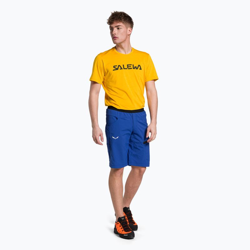 Pánske turistické šortky Salewa Agner Light modré 00-0000027380 2