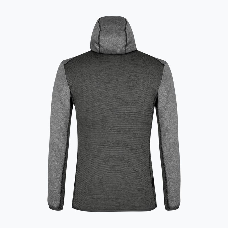 Salewa pánska fleecová mikina Puez Melange PL FZ Hoody šedá 00-0000027386 5