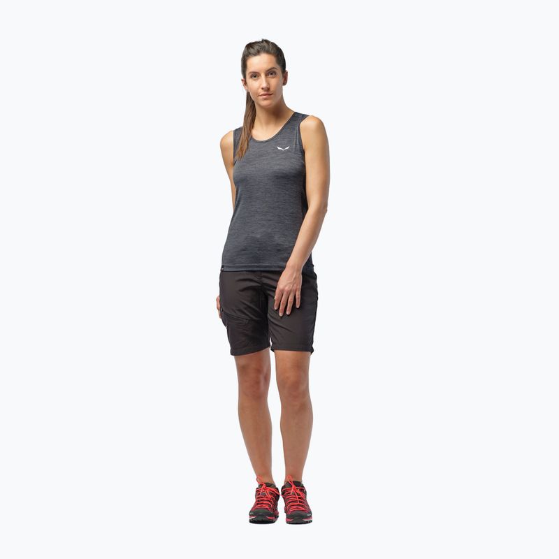 Dámske trekingové tričko Salewa Puez Graphic Dry Tank sivé 00-0000027482 2