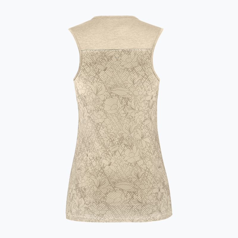 Dámske trekingové tričko Salewa Puez Graphic Dry Tank beige 00-0000027482 2