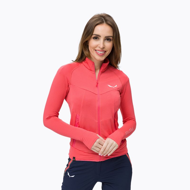 Salewa Pedroc dámska fleecová mikina ružová 00-0000027720