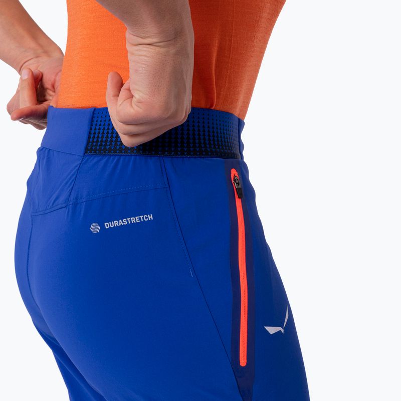 Dámske turistické šortky Salewa Pedroc Cargo 3 blue 00-0000027728 5