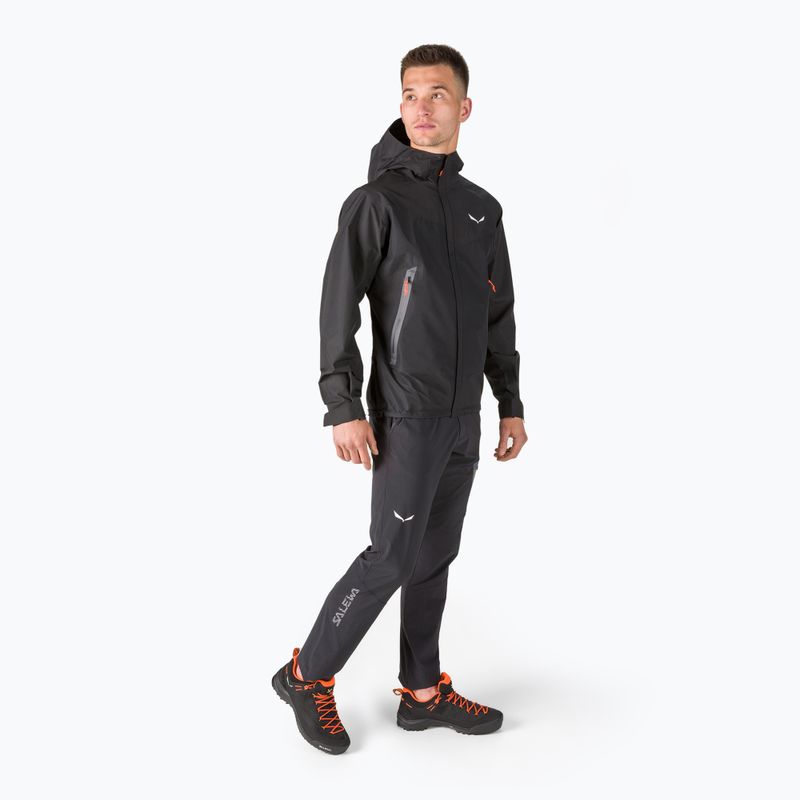 Salewa pánska bunda do dažďa Moiazza GTX-Pac black 00-0000027910 2