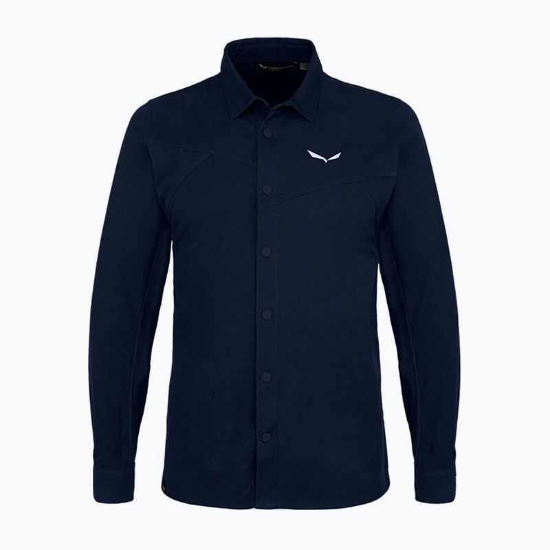 Pánske trekingové tričko Salewa Fanes Hemp navy blue 00-0000028298 4
