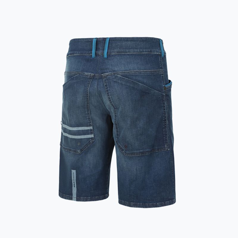 Pánske lezecké šortky Wild Country Session blue Denim 40-0000095194 5