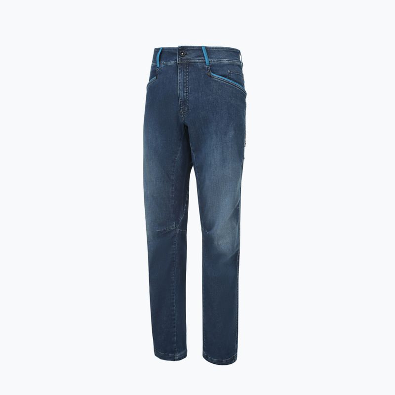 Wild Country pánske lezecké nohavice Session Denim blue 40-0000095190