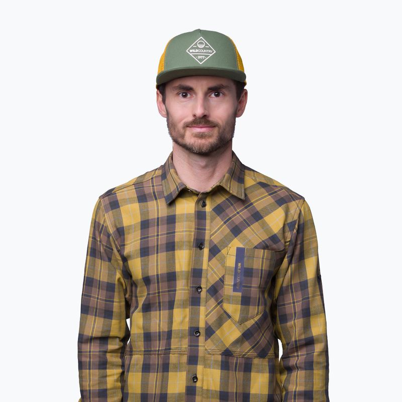 Wild Country Flow zelená baseballová čiapka 40-0000095242 7