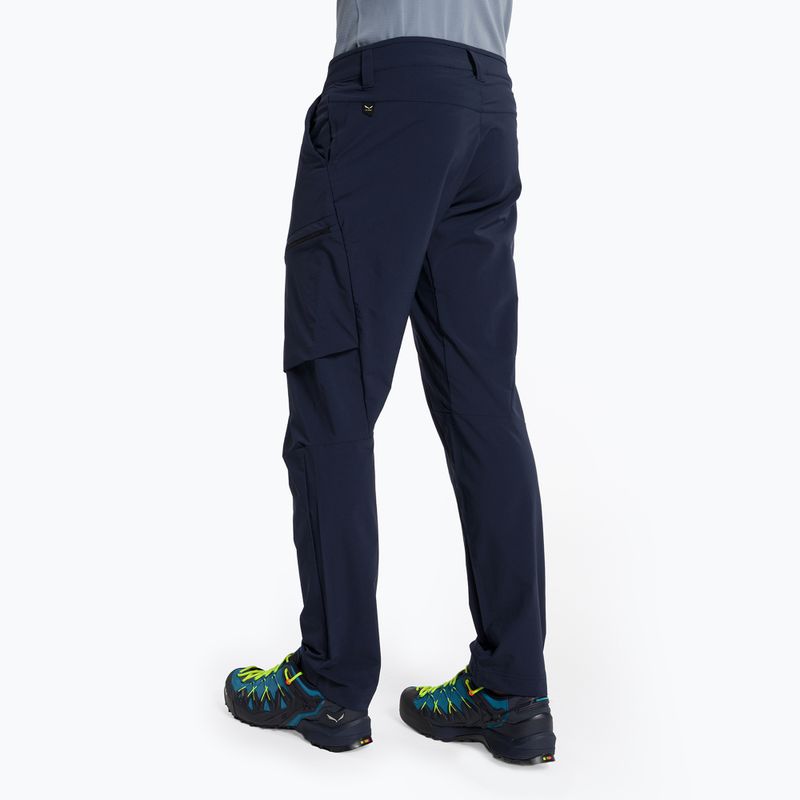 Salewa pánske softshellové nohavice Puez DST Cargo navy blue 00-0000028310 3