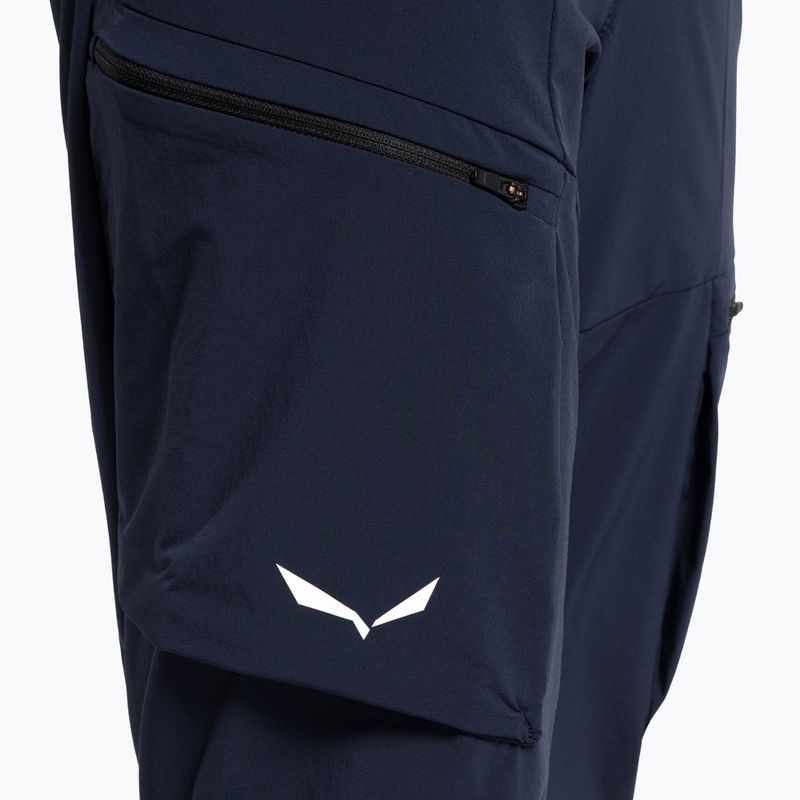 Salewa pánske softshellové nohavice Puez DST Cargo navy blue 00-0000028310 4