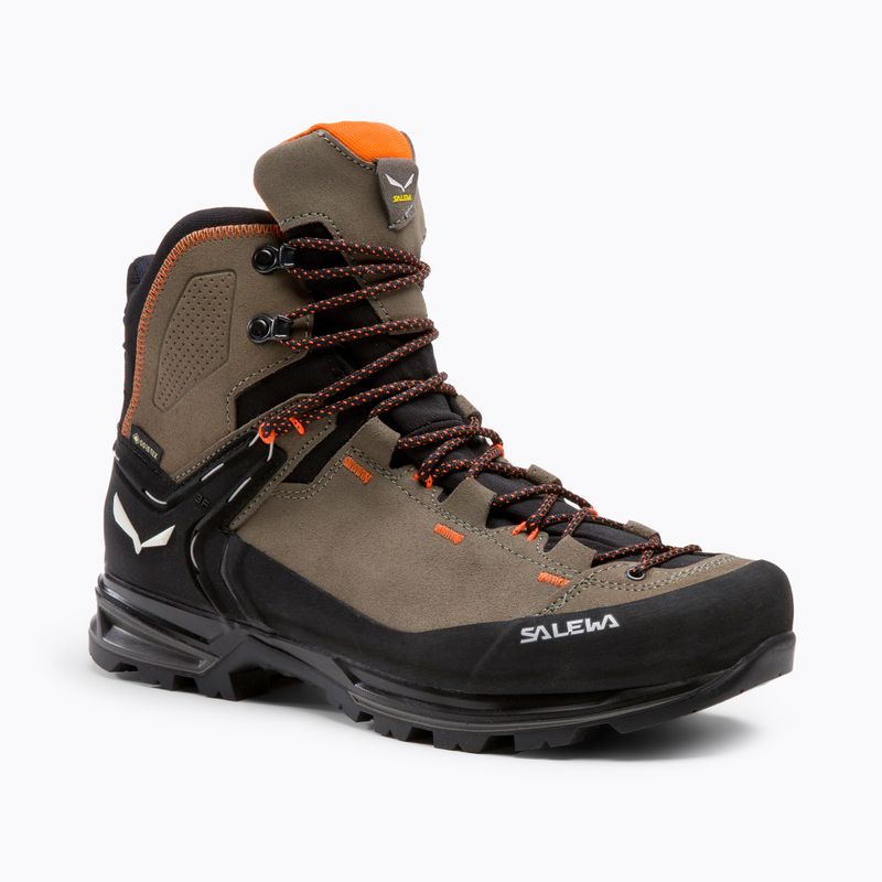 Salewa pánske trekové topánky MTN Trainer 2 Mid GTX brown 00-0000061397