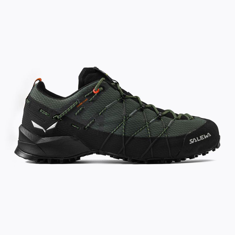 Salewa pánska prístupová obuv Wildfire 2 black-green 00-0000061404 2