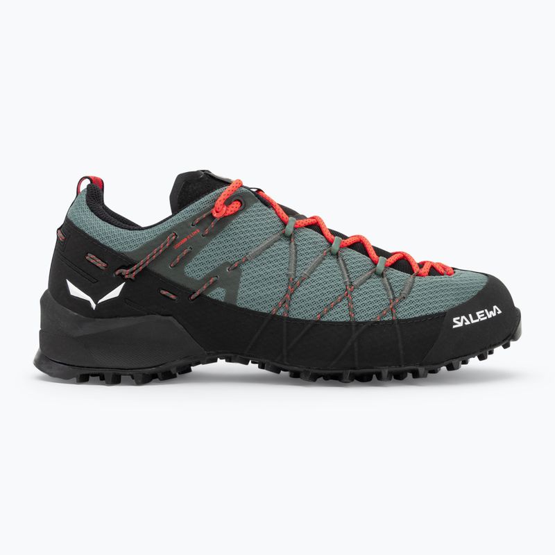 Dámske nástupové topánky Salewa Wildfire 2 duck green/black 3