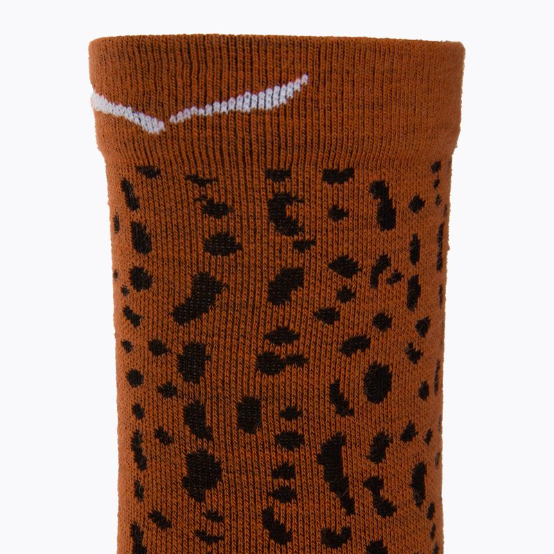 Pánske trekingové ponožky Salewa MTN TRN Sal. AM Crew šedohnedé 00-0000069029 7