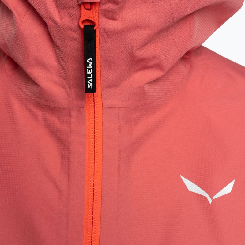 Salewa Aqua PTX detská bunda do dažďa ružová 00-0000028120 3