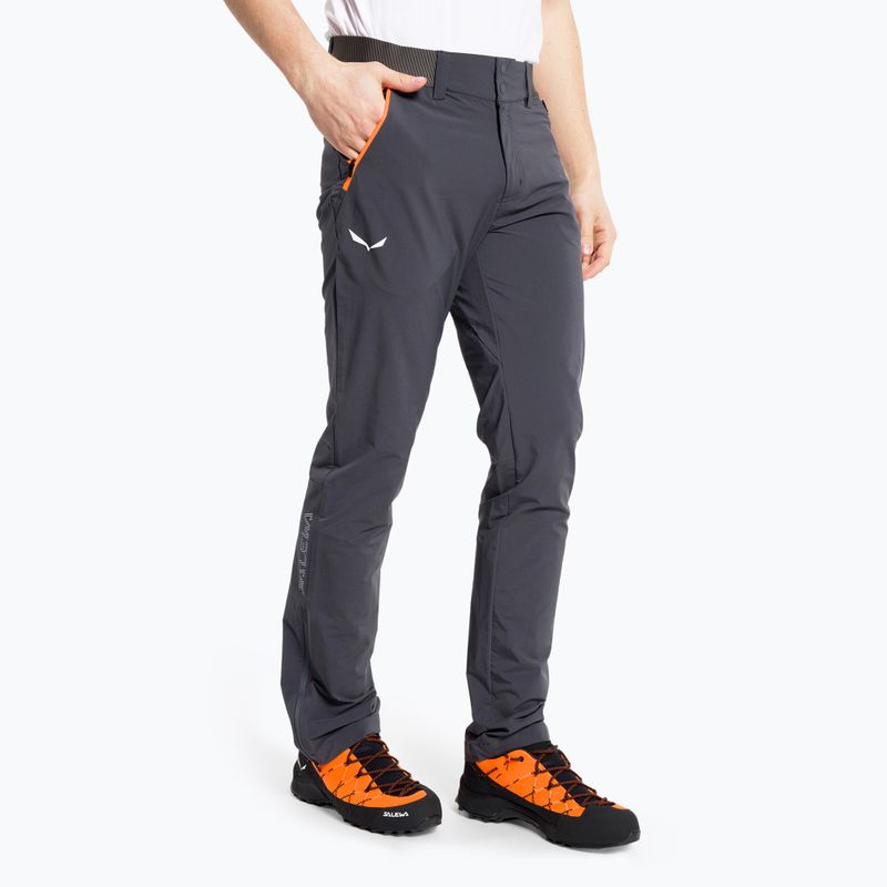 Pánske trekingové nohavice Salewa Pedroc 3 DST dark grey 26955