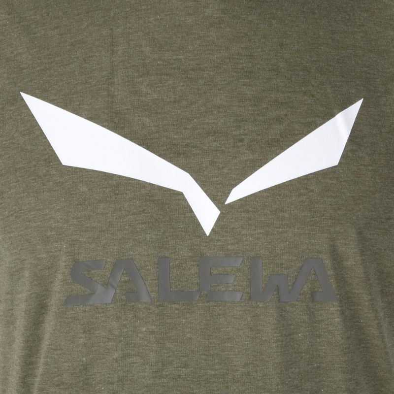 Pánske trekingové tričko Salewa Solidlogo Dry khaki 00-0000027018 6