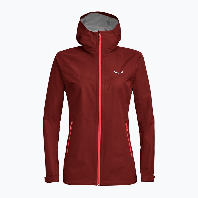 Salewa dámska bunda do dažďa Puez Aqua 3 PTX burgundy 00-0000024546 3