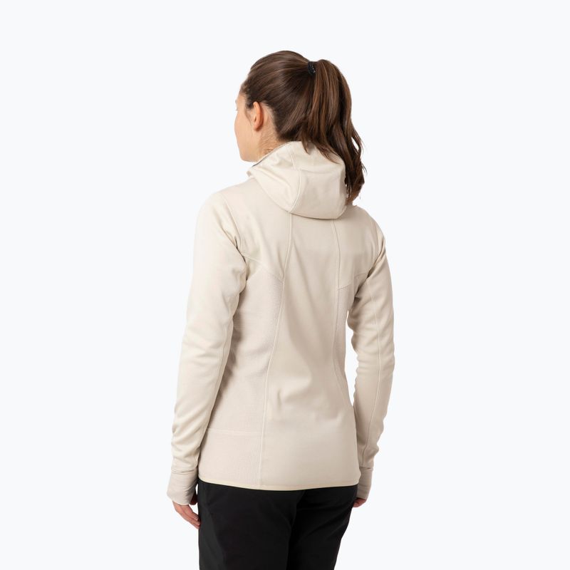 Dámska fleecová mikina Salewa Puez Hybrid PL FZ Hoody beige 00-0000027389 2