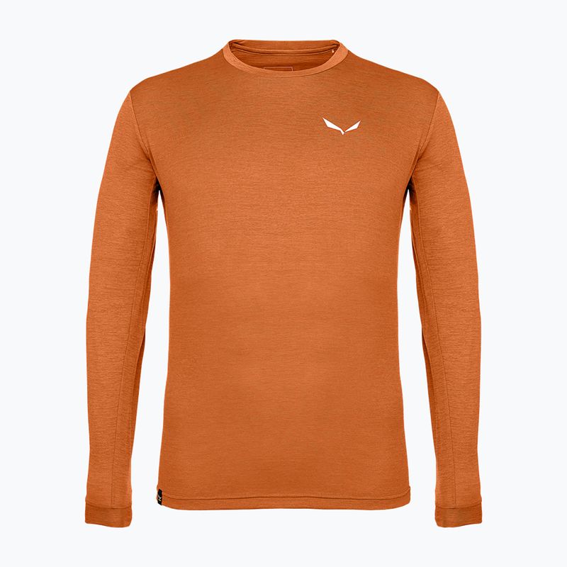 Salewa pánske trekingové tričko Puez Melange Dry orange 27453 4
